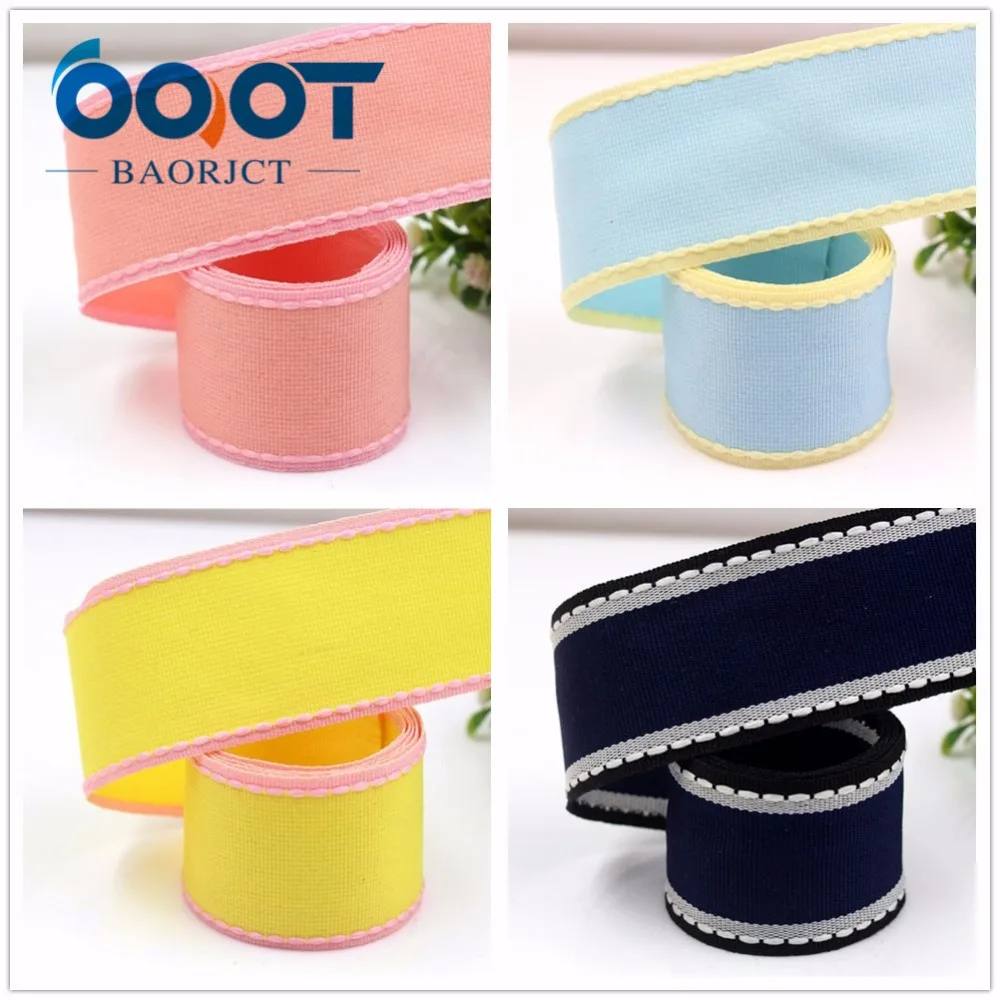 OOOT BAORJCT G-181028-1470, 38 мм 10 ярдов сплошной цвет крюк кружева корсажная лента, свадебные украшения, рукоделие Подарочная упаковка МАТЕРИАЛЫ