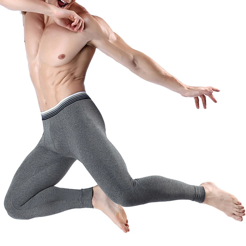 Men's Sexy Underwear Trousers Long Johns Thermal Pants Men Autumn Winter Trousers Thermo Sleepwear Sleep Bottoms