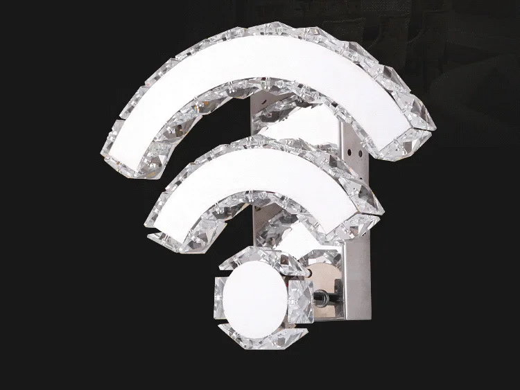 Wi Fi кристалл настенный светильник светодиодный лестница проход Простой гостиная спальня личность ночники ZP4131540