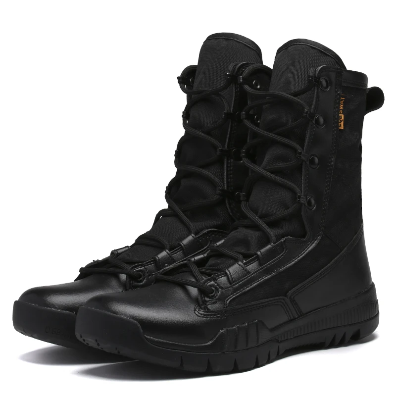 

Модные уличные армейские ботинки, мужские военные ботинки из микрофибры, тактические боевые ботинки, летние/зимние ботинки-дезерты, размер ...