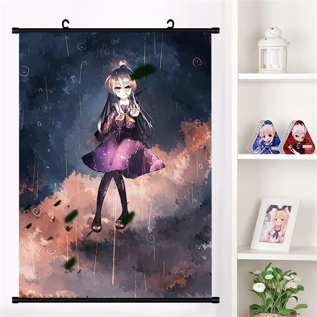 L Японское аниме No Game No Life Sora shero Shuvi Dola настенный свиток Фреска плакат Настенные подвесные плакаты коллекция домашнего декора искусство - Цвет: L