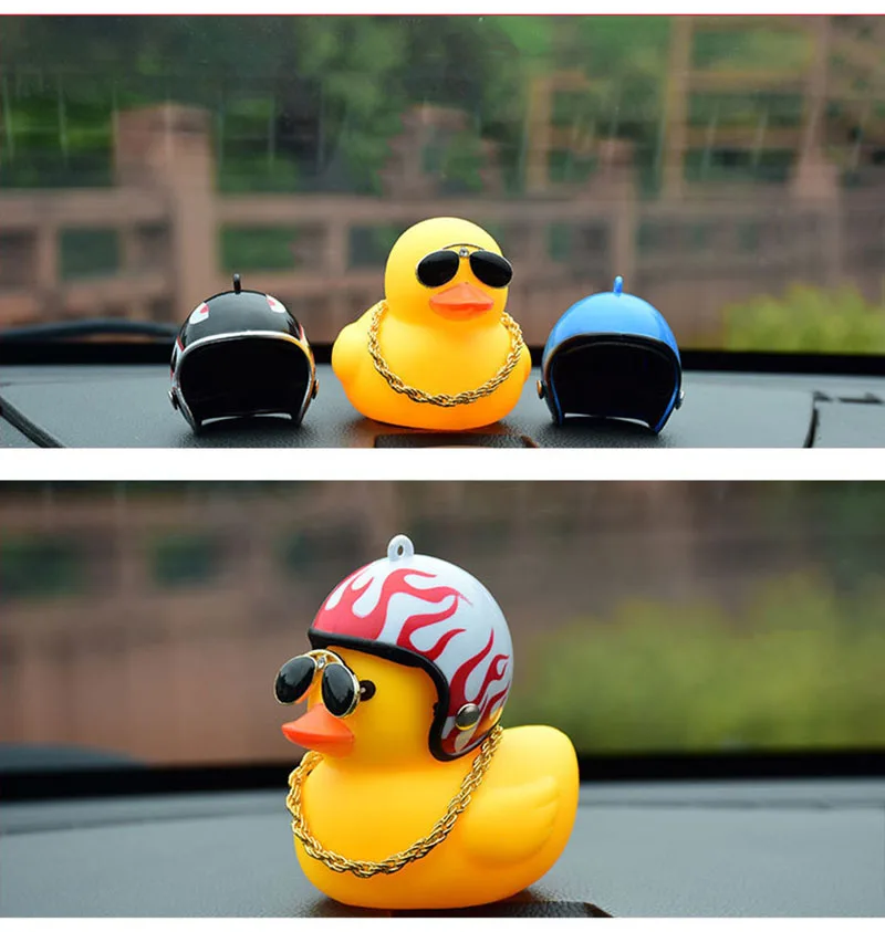 Автомобильный орнамент, автомобильные аксессуары Lucky Duck society, прекрасная креативная кукла, авто интерьер, 3d украшение на приборную панель, подарки со шлемом