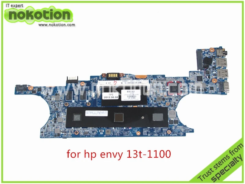 

NOKOTION DA0SP6MBCG0 REV G 588573-001 для HP ENVY 13 13T-1100 материнская плата GS45 SL9600 CPU DDR3