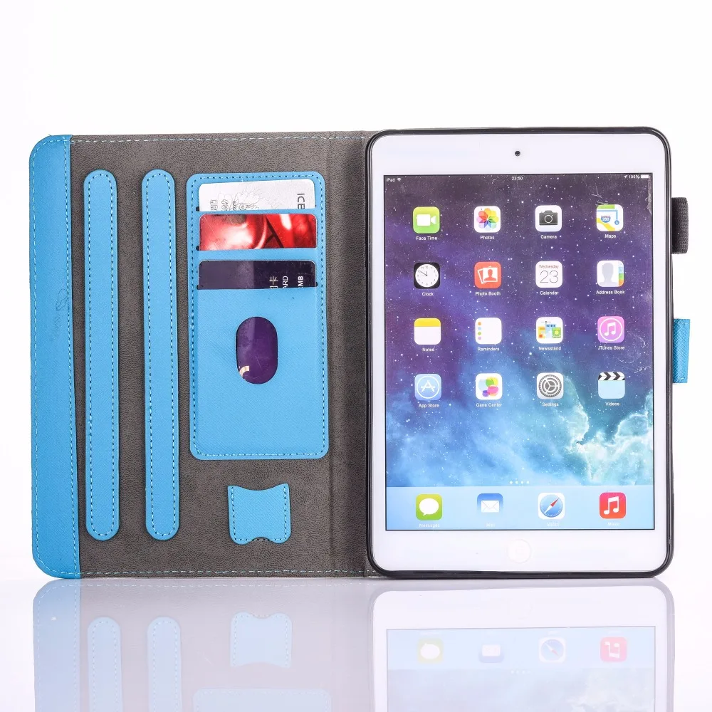 Для нового iPad 9 7 2017 чехол с милым мультяшным узором из искусственной кожи