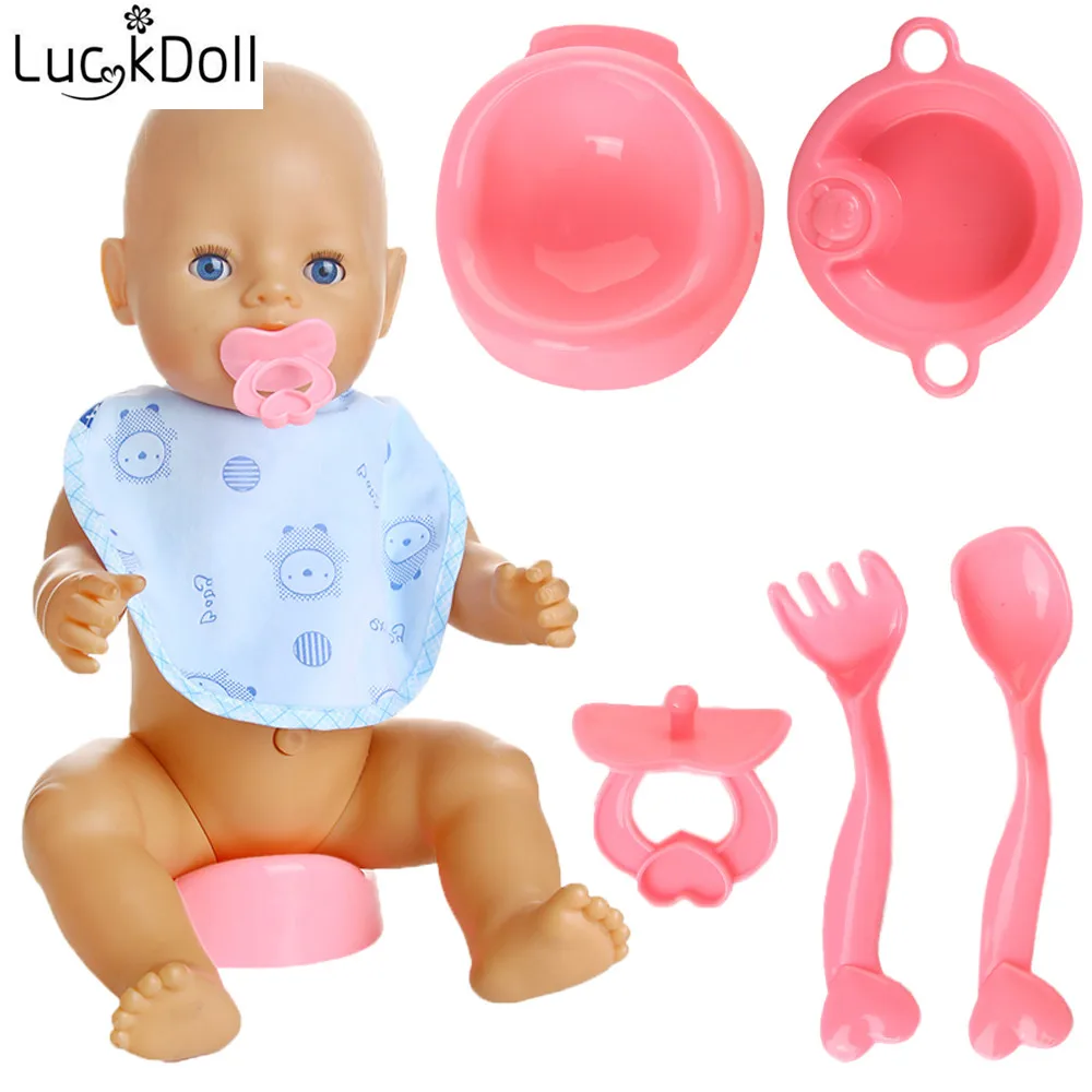 Кукла кукла LUCKDOLL пластиковая 18 дюймов американская 43 см аксессуары для одежды