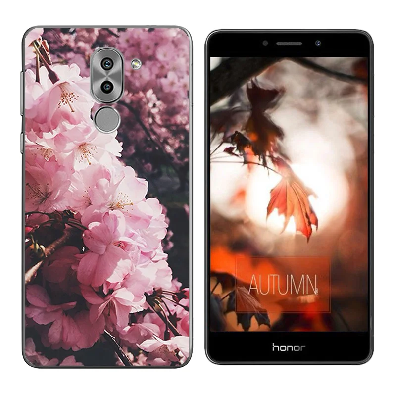 Чехол для Huawei Honor 6X ручная печать задняя крышка GR5 2017 Чехлы Coque Mate 9 Lite сумки |