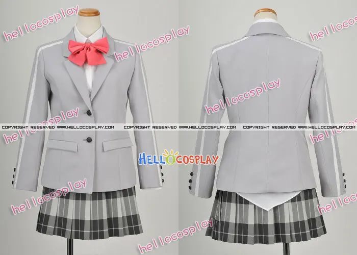 

Haiyore! Nyaruko-san Cosplay Nyaruko Costume School Girl Uniform H008