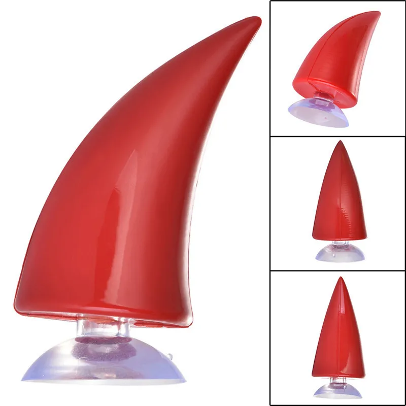 

Soft Plastic Personal Motorcycle Helmet Horn Decoration Modification Accessories Sucker