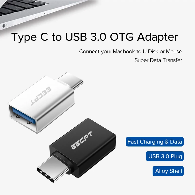 10 шт./упаковка USB OTG Type C адаптер к 3 0 кабель разъем адаптера для Macbook Samsung S10 S9 Huawei
