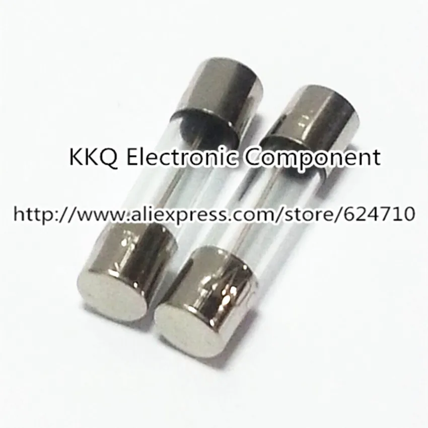 100 шт./корт. Новинка 250 В 0 75a 15A 16A 20A 25A 30A 5*20 5 мм * 20 быстрораздуваемые Стеклянные