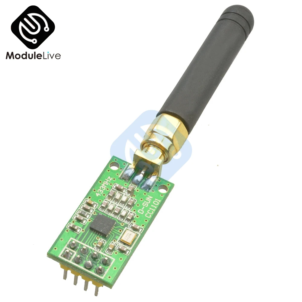CC1101 беспроводной RF приемопередатчик плата 315 МГц 433 868 915 SMA антенна модуль 30mA GFSK MSK