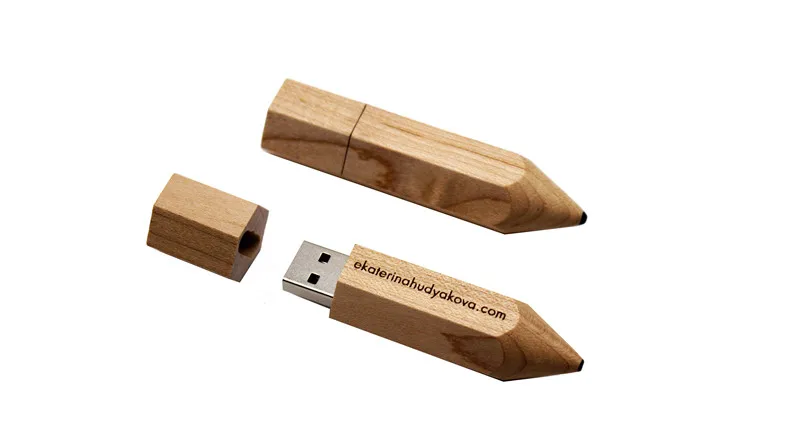 JASTER USB 3,0 логотип клиента деревянный карандаш USB флеш-накопитель U диск креативный подарок флешка 4 ГБ 8 ГБ 16 ГБ 32 ГБ 64 Гб карта памяти