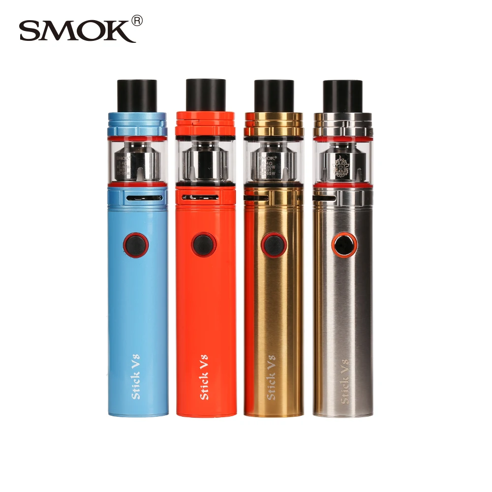 SMOK Stick V8 набор электронная сигарета стартовый с TFV8 большой детский бак 0.3ohm M2