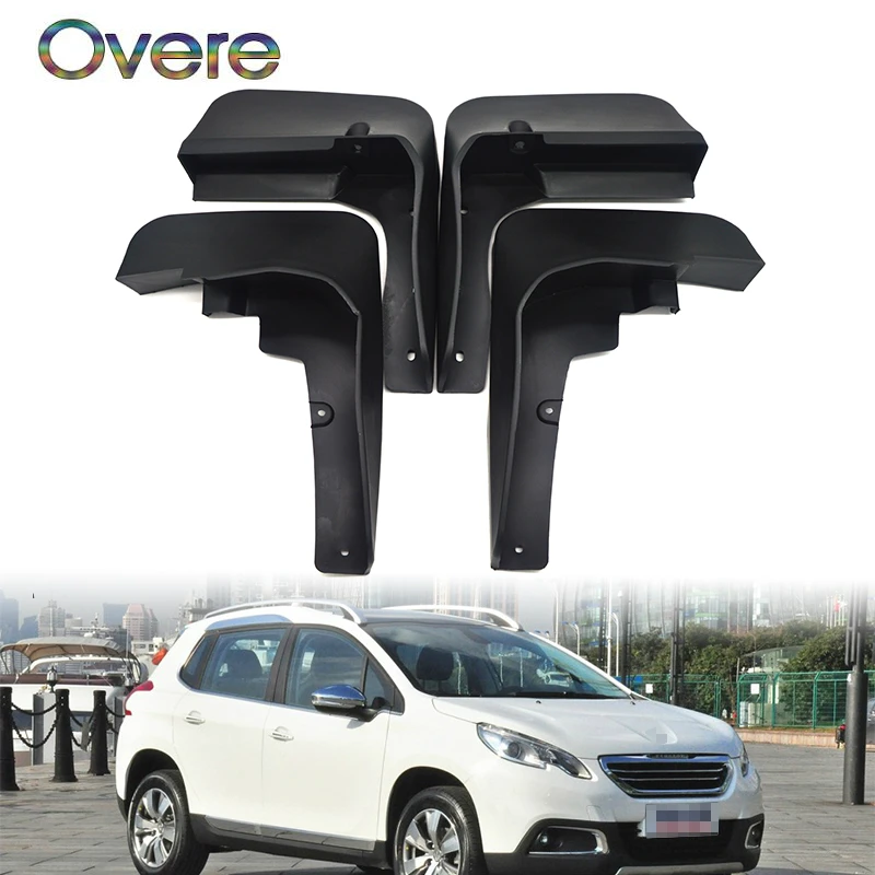 

OVERE Car Front Rear Mudguards For Toyota Highlander Kluger 2011 2012 2013 Car-styling Mudflap Accessories Fender 1Set Mud Flaps