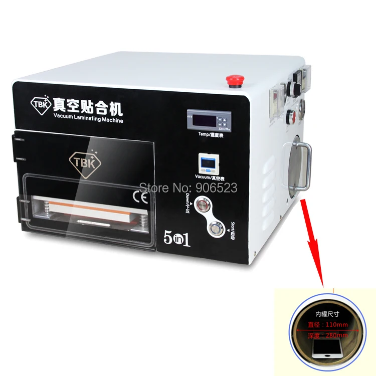 Вакуумный Ламинатор OCA 5 в 1 без пузырьков вакуумного насоса аппарат для