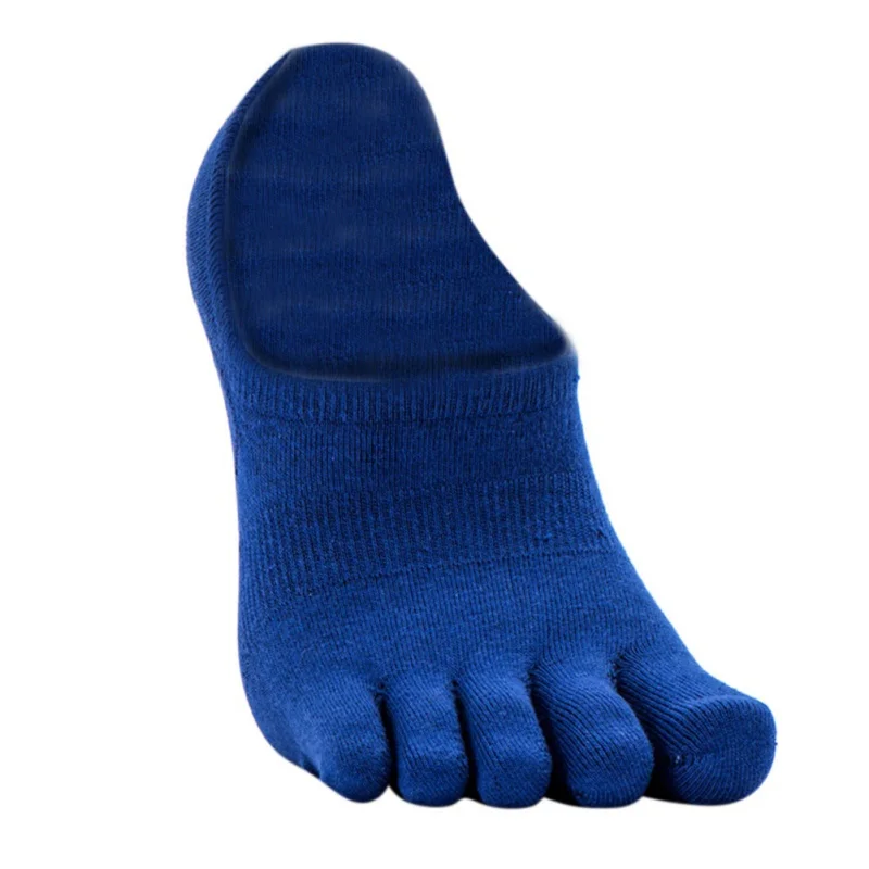 

Men Sweat Absorb Climbing Socks Summer Leisure Five Toe Invisible Ankle Ultra-low Stealth Toe Short Stock 6 Colors