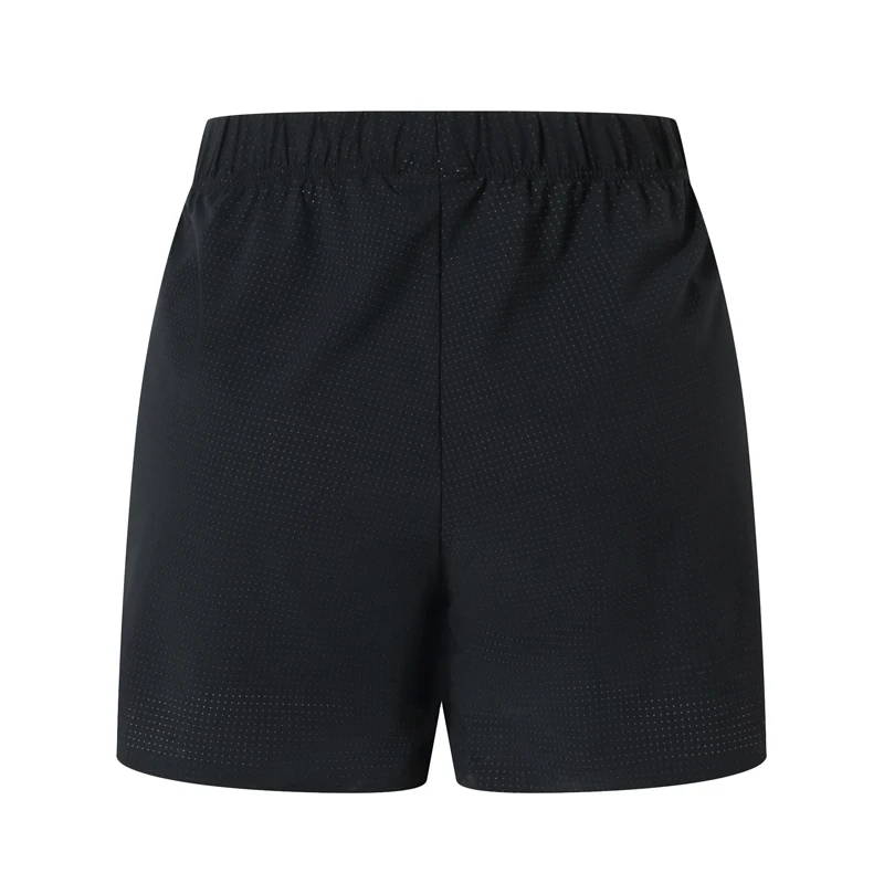 Li-Ning мужские шорты для бега обычная посадка 87% нейлон 13% спандекс подкладка