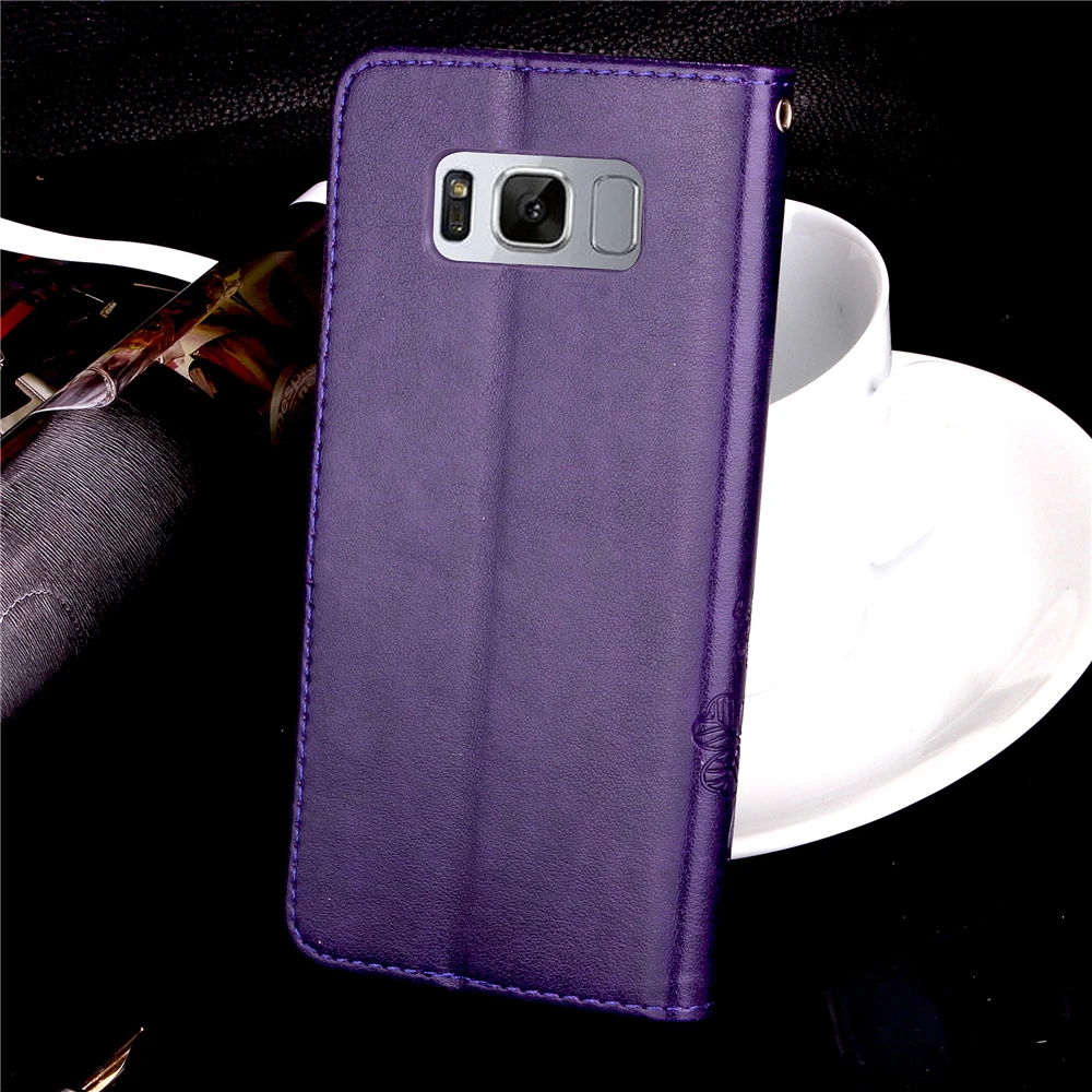 Чехол для samsung Galaxy S9 S8 S6 S7 край S3 S4 S5 Мини плюс кошелек кожа откидной I9300 i9500 задняя