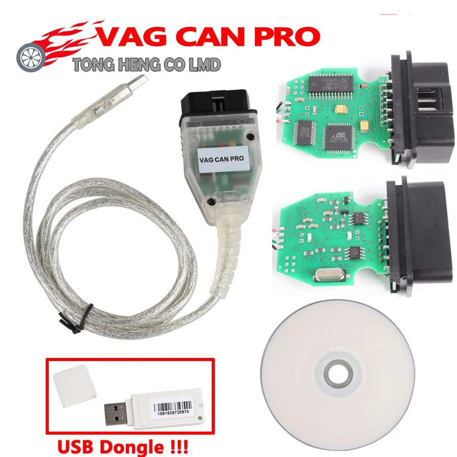 Горячая VAG PRO CAN BUS+ UDS+ K-line S.W версия 5.5.1 VCP сканер VAG CAN PRO