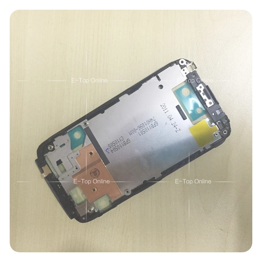 Wyieno черный/белый ЖК-дисплей держатель Передняя фотография для HTC Sensation XE Z715E G18 G14