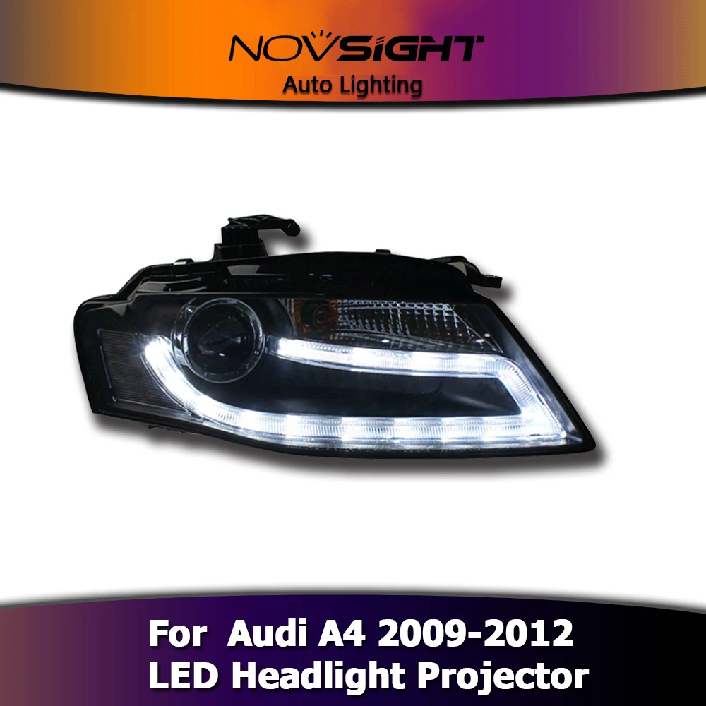 NOVSIGHT 2 шт. автомобильный Стайлинг для фар DRL свет указатель поворота лампа набор