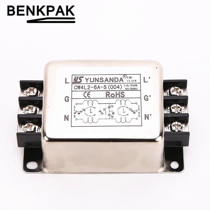 Фильтр питания EMI 10A CW4L2 S (004) разъем|Соединители| |