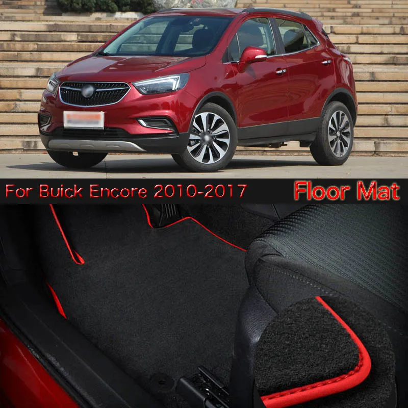 

High Quality Soft Nylon Custom Made Non Slip Heavy Duty Floor Carpet Mat Rugs For Buick Encore 2010-2017