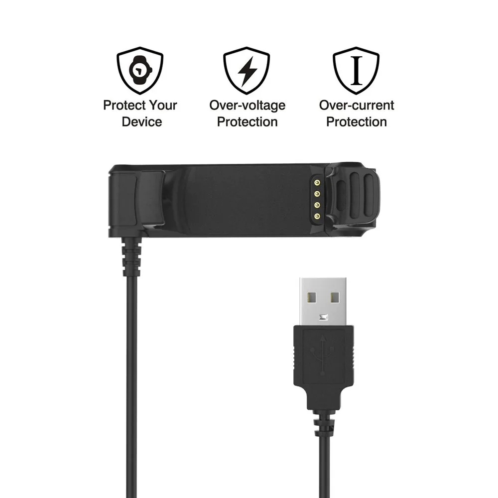 Зарядная док станция для синхронизации данных с USB Garmin Forerunner 220 Смарт часы зарядка