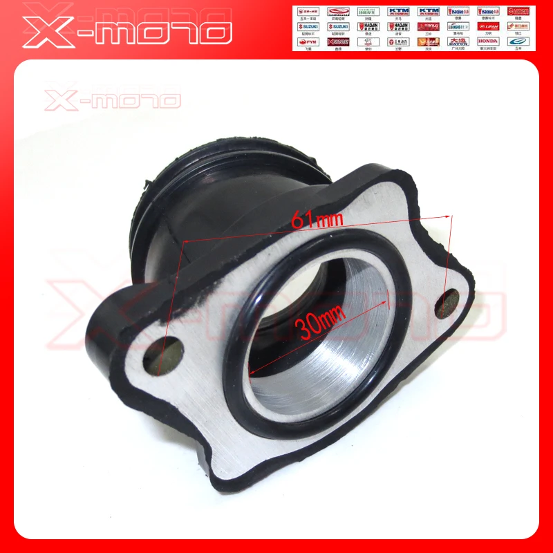 Совершенно новый мотоциклетный Байк гоночный карбюратор 34 мм резиновый угловой