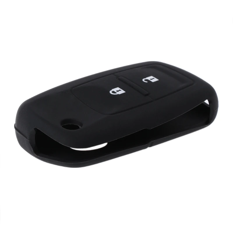 2 кнопки силиконовый автомобильный чехол для брелка с ключом сиденья Skoda Seat Polo Passat