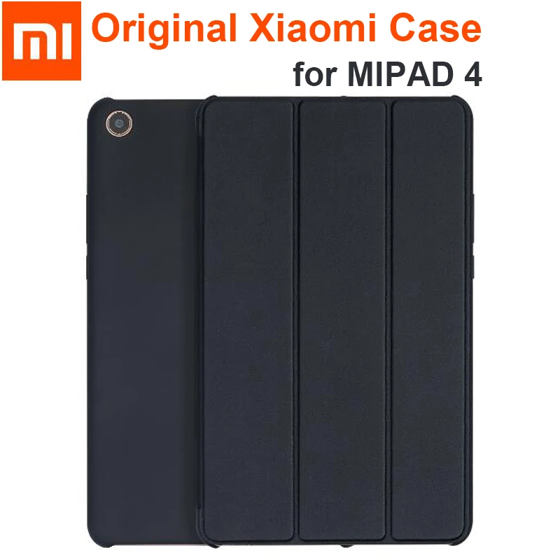 Оригинальный чехол для Xiaomi MiPad 4 Plus из искусственной кожи умный держатель