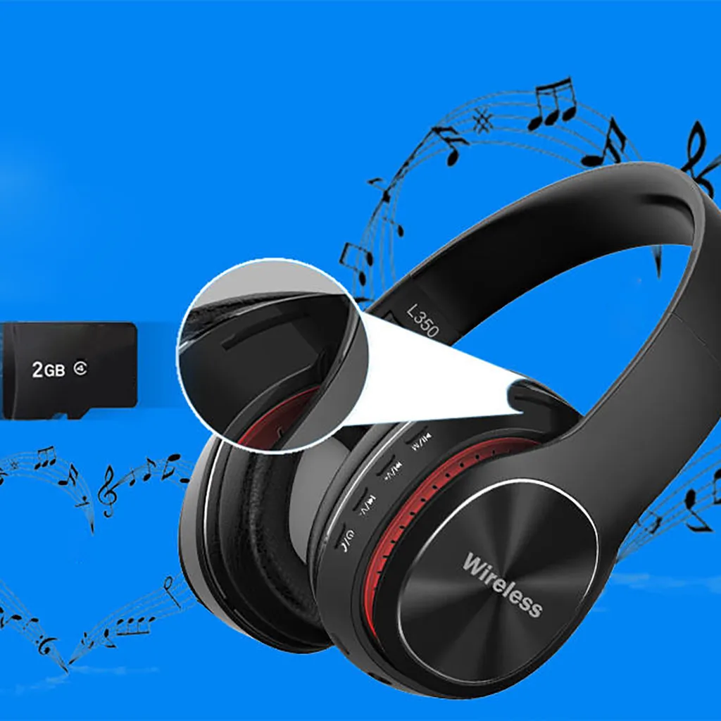HIFI Bluetooth гарнитура спортивные наушники Поддержка TF карты бас применимый к мобильному телефону беспроводная гарнитура с микрофоном