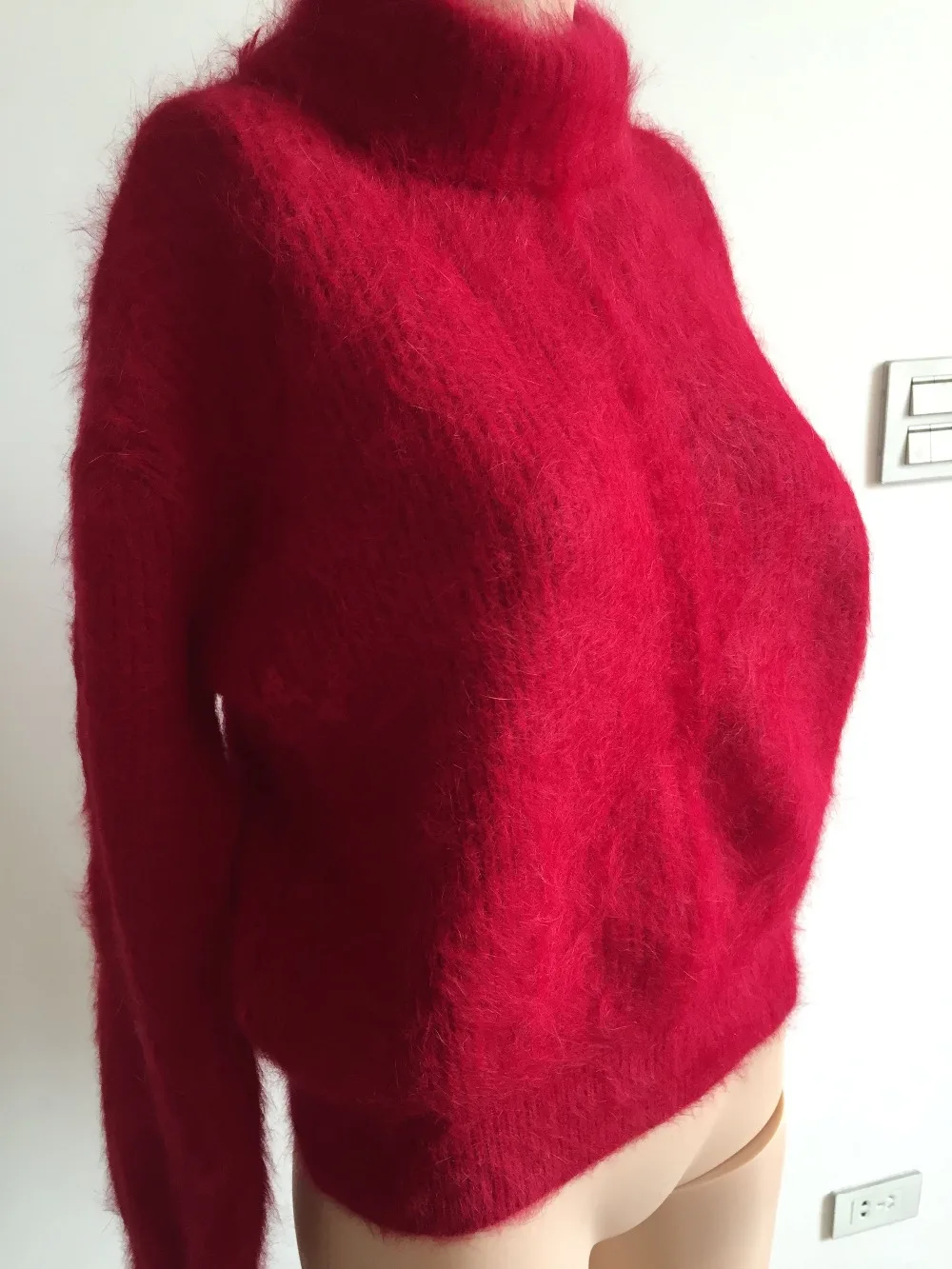 100% Mink Cashmere Women Sweaters and pullovers very thick warm free shipping | Женская одежда