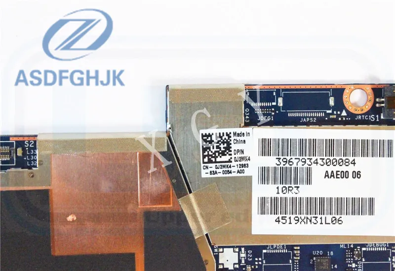 Оптовая продажа для DELL LATITUDE 7275 системная плата M5 6Y57 .9 ГГц 4 Гб J2MK4 0J2MK4 CN 00J2MK4