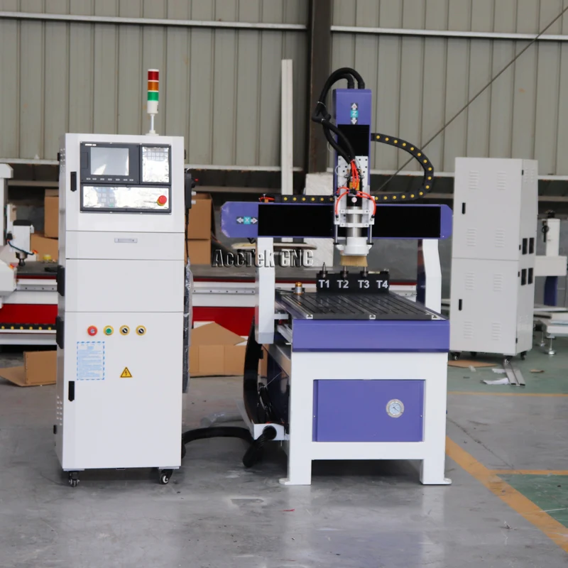CNC 6090 кВт atc водяной охлаждающий шпиндель маленький металлический автоматический