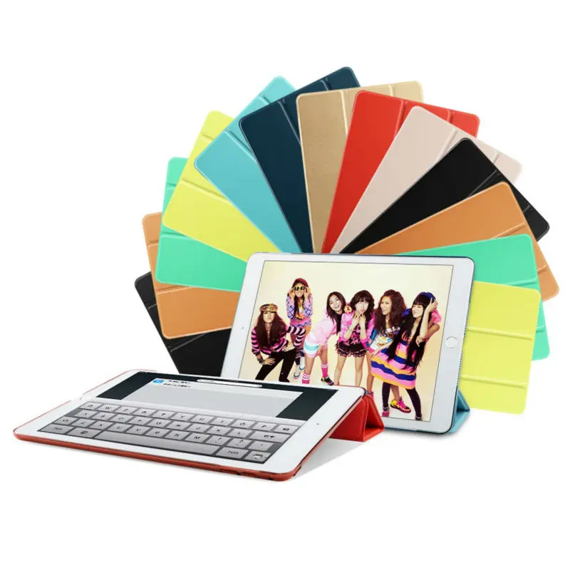 Модный ультратонкий умный чехол с магнитом на переднюю панель + Жесткая задняя