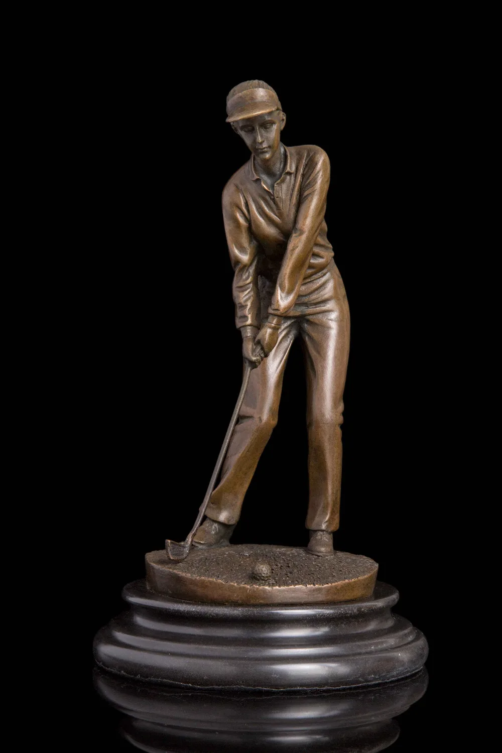 Real Bronze Original Abstract Nude Female Figure Sculpture Statue Modern Art Garden Decoration Brass | Дом и сад
