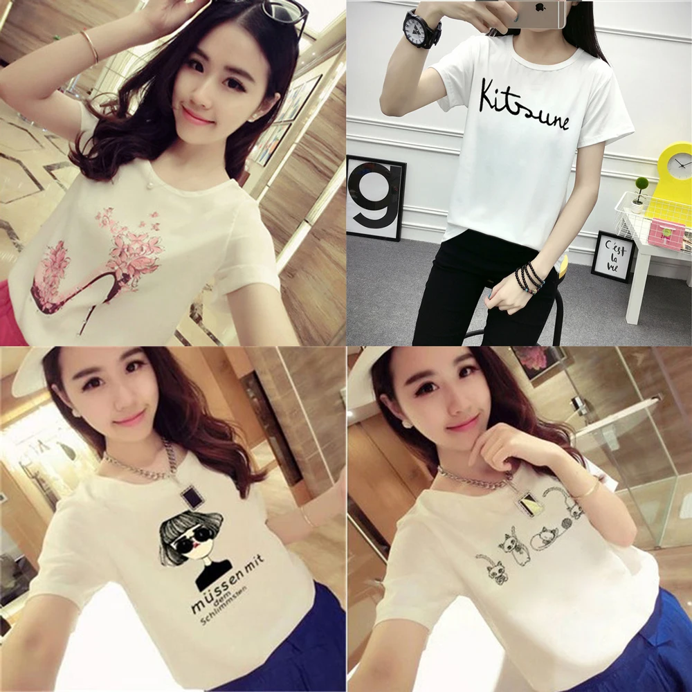 Новинка 2019 женские футболки повседневные топы с принтом футболка летняя женская