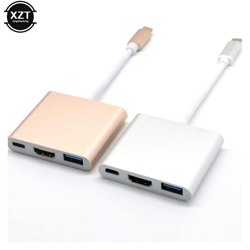 Высококачественный USB-концентратор с Type C на HDMI 3 0 USB-адаптер несколькими портами