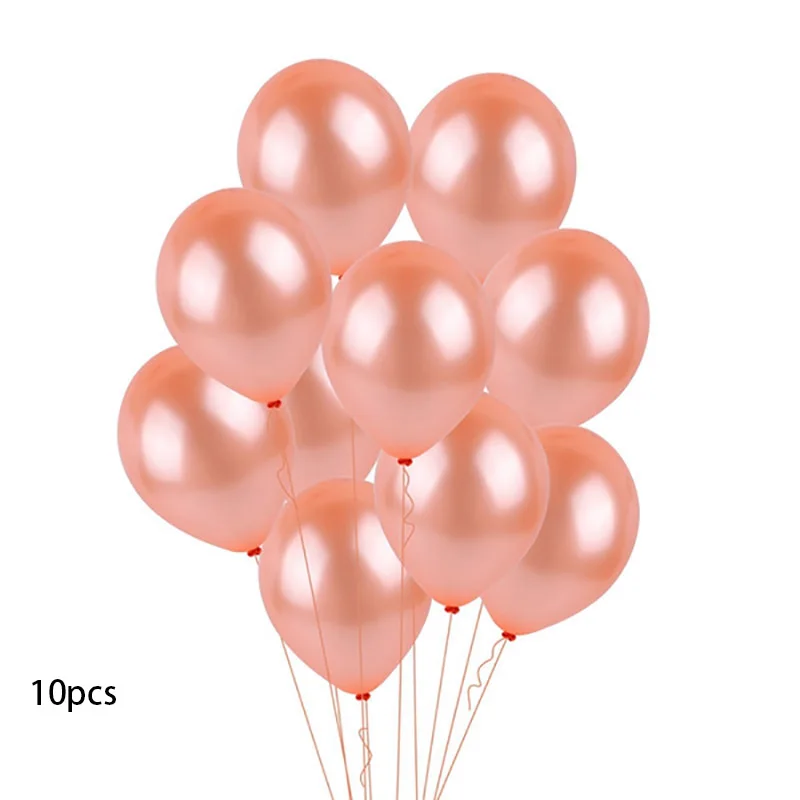 10pcs latex 1 комплект 16 дюймов розовое золото буквы "Bride to be" воздушных шаров в форме сердца воздушные шары из фольги курица декорации на свадьбу, вечеринку принадлежности для вечеринки-девичника - Цвет: 10pcs latex