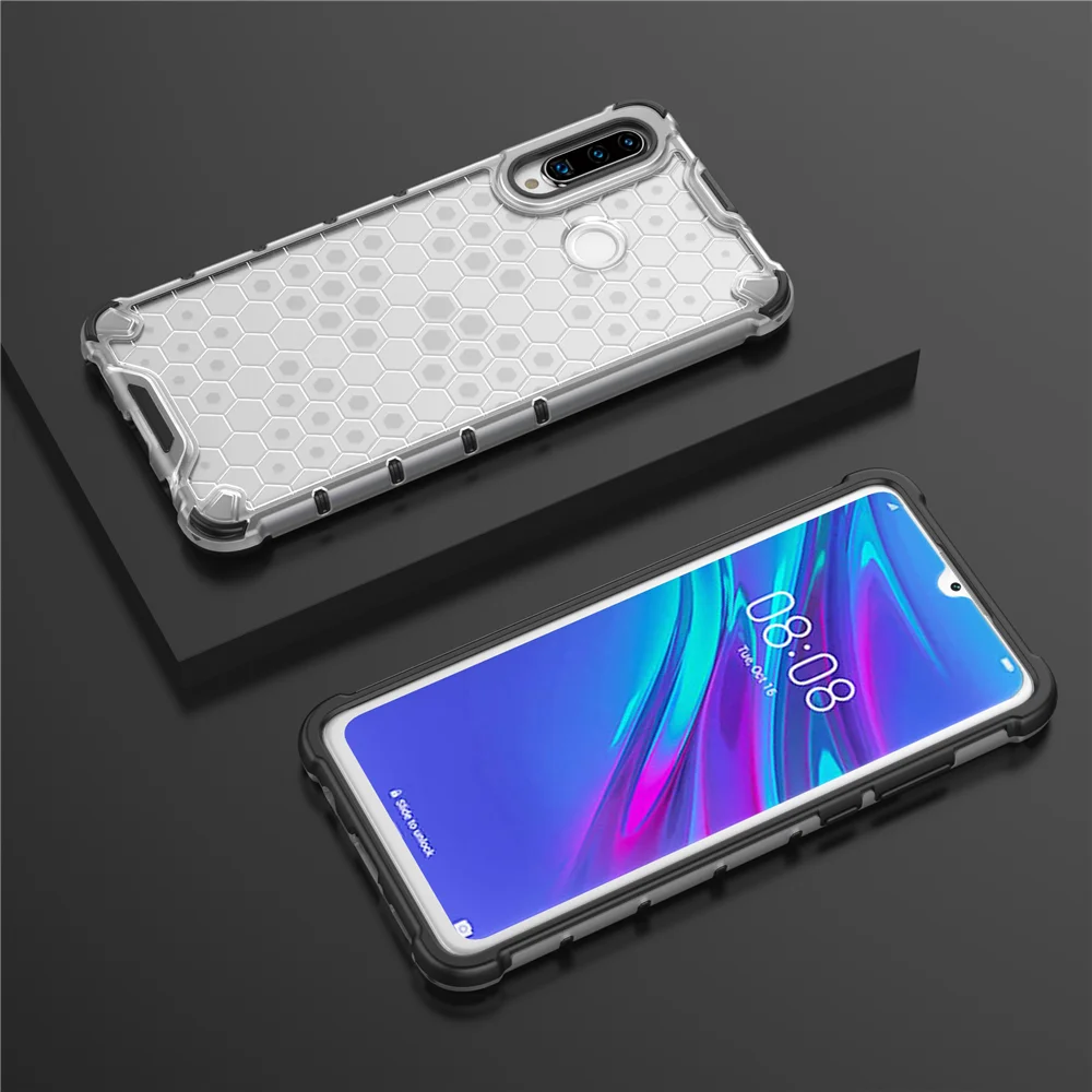Новая прозрачная прочная гибридная Защита Чехол для huawei P30 Lite Pro mate 20 Pro 20X Y6 Y7 Y9 чехол полупрозрачный Funda(XS0514