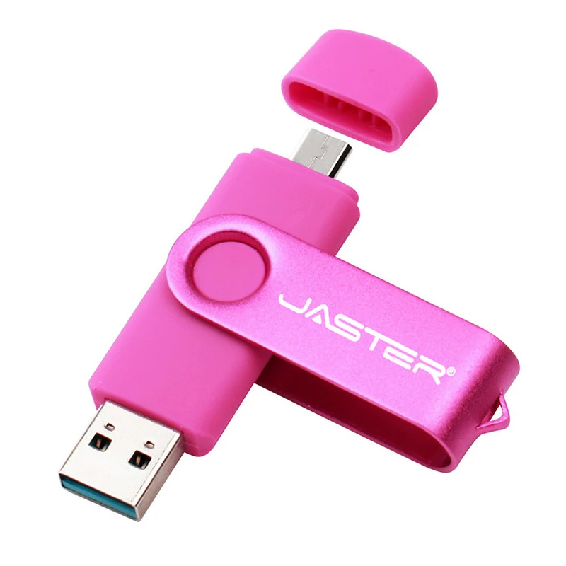 JASTER USB 3,0 логотип клиента OTG Usb флеш-накопитель 4 ГБ 8 ГБ 16 ГБ 32 ГБ 64 ГБ флеш-накопитель для Android Mobile Micro
