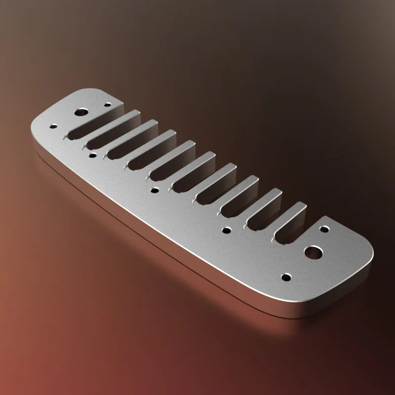 Hohner 10 отверстий диатоническая гармоника гребень блюз АРП армоника детали