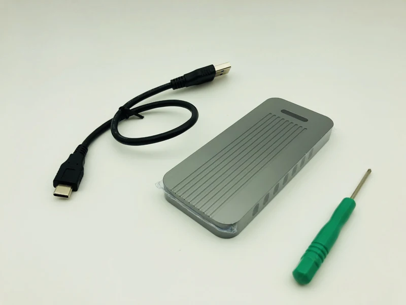 Алюминиевый корпус NVMe PCIE USB3.1 HDD M.2 к USB SSD для жесткого диска Type C 3 1 M Соединитель в