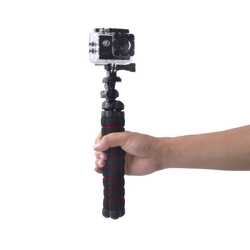 Fosoto Средний Осьминог Гибкая цифровая камера стенд Gorillapod монопод мини штатив с держателем для Gopro hero 2 4 3+ 3 и телефона