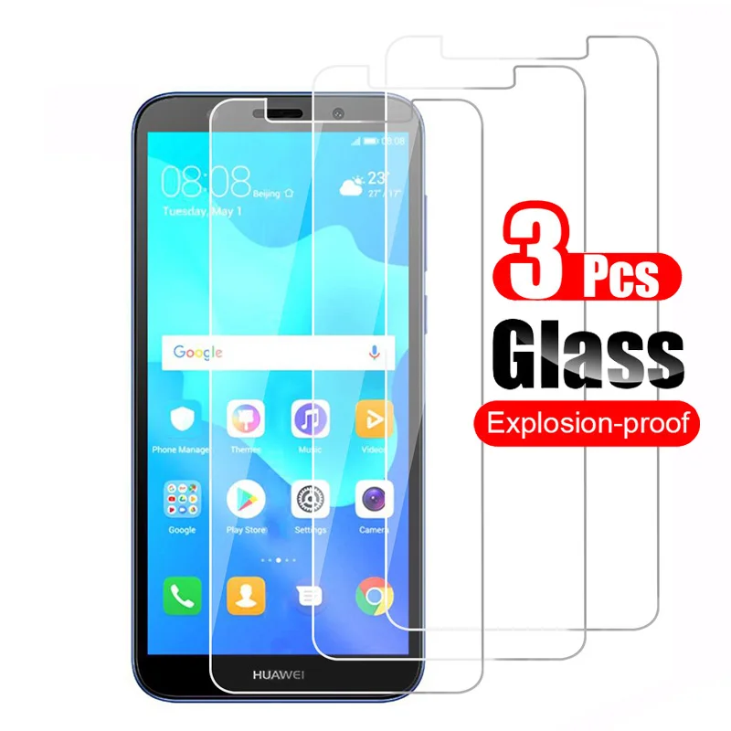 3 шт закаленное стекло для huawei Y5 Lite Защитная пленка для экрана Защитная пленка 9H для huawei Y5 Prime