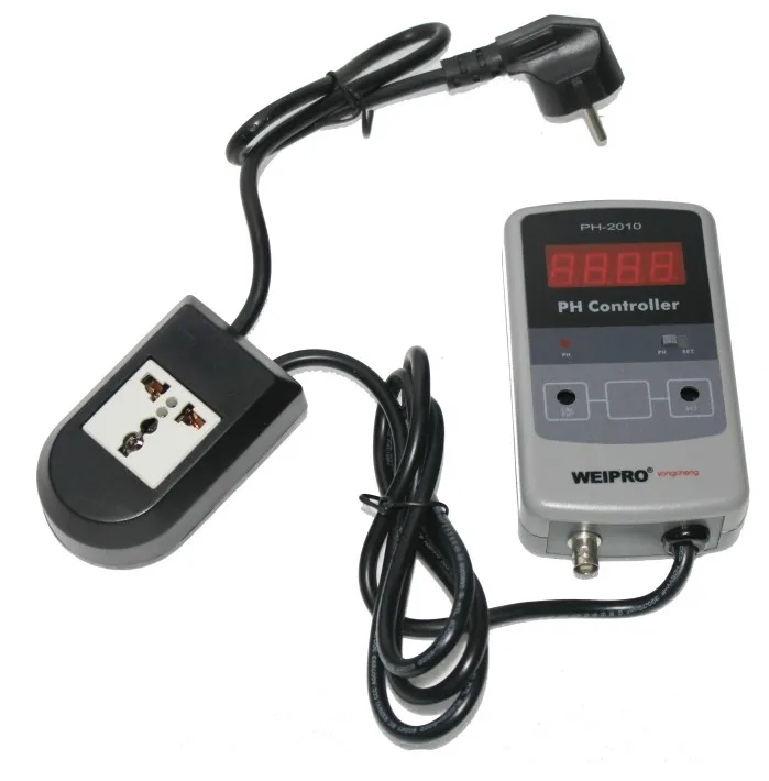 WEIPRO PH 2010 ph Измеритель и контроллер стоимости соли для свежей онлайн монитор