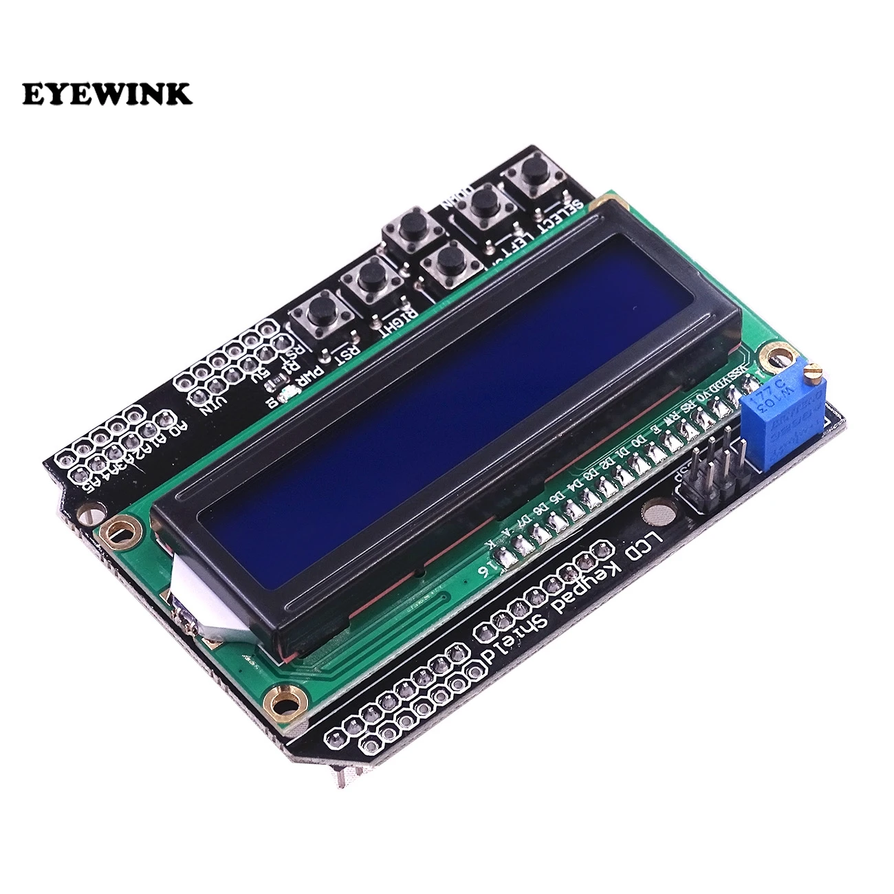 1 шт. ЖК экран с клавиатурой 1602 дисплей модулем ATMEGA328 ATMEGA2560 UNO синий зеленым