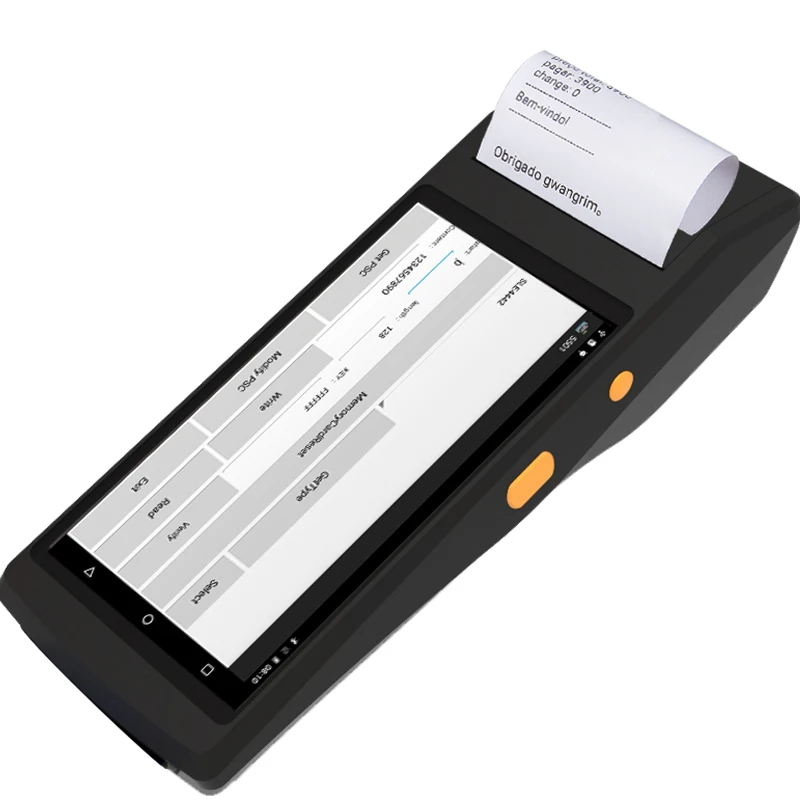 Считыватель штрих кода RUGLINE UHF стандартный сканер КПК 5 дюймов android 7 0 OS с 58 мм