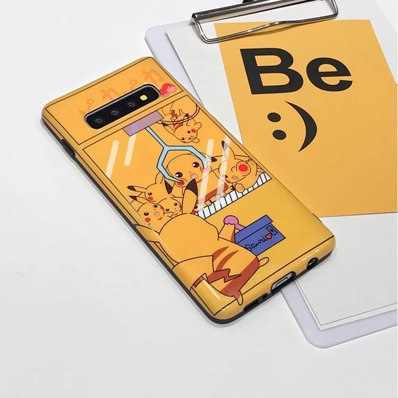 YHBB чехол S для samsung Galaxy S105G S8 S9 Plus, мягкий чехол с милым мультяшным принтом спрайт для samsung Note 10, 8, 9, озорная белка, чехол для телефона